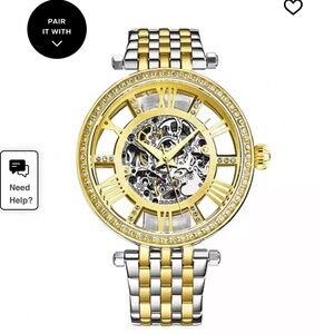 Stührling Delphi 3944 Automatic 38mm Skeleton